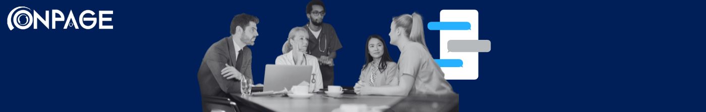 Hospital management gathered together to discuss HIPAA compliant messaging app vendors