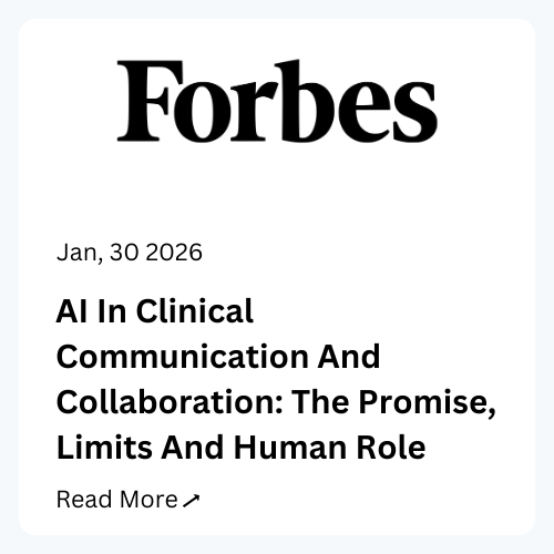 AI In Clinical Communication And Collaboration: The Promise, Limits And Human Role