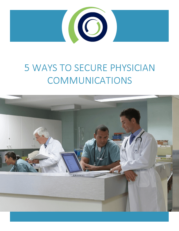 5 Ways to Secure Physician Communications cover