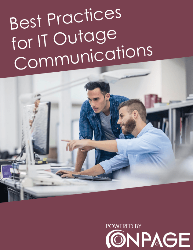 Best Practices for IT Outage Communications