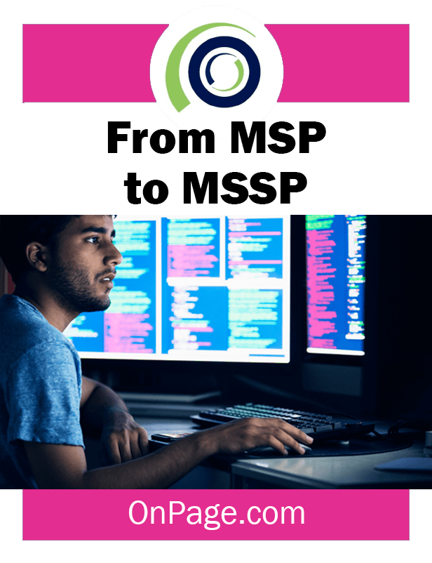 FROM MSP TO MSSP whitepaper