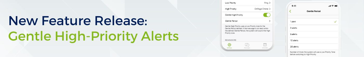 Gentle High-Priority Alerts
