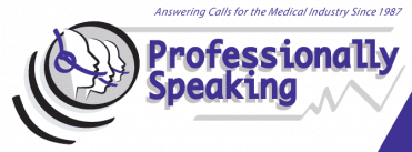 professionally speaking logo