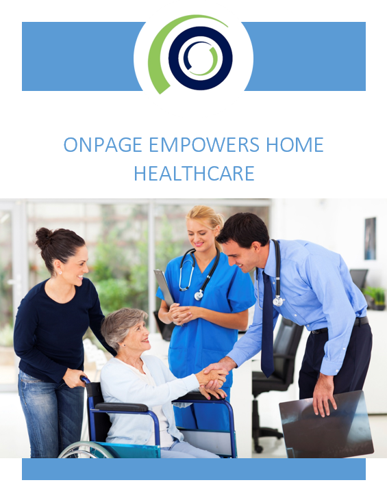 OnPage Empowers Home Healthcare cover