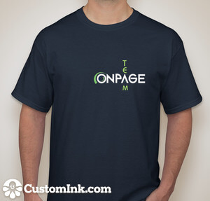 OnPage-T-Shirt-blue-front