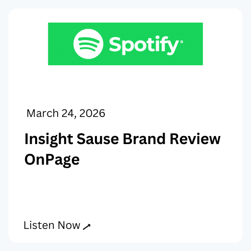 OnPage reviewed by insight sauce on spotify
