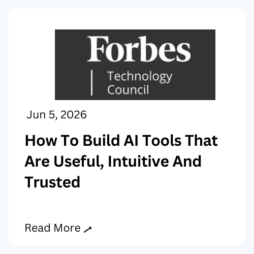 Forbes tech council features OnPage: How To Build AI Tools That Are Useful, Intuitive And Trusted
