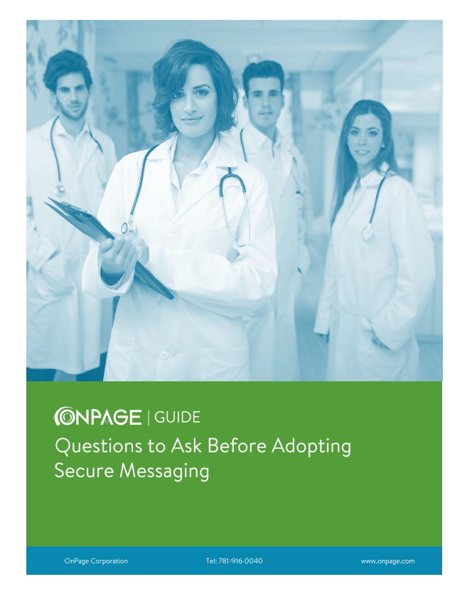Questions To Ask Before Adopting Secure Messaging cover