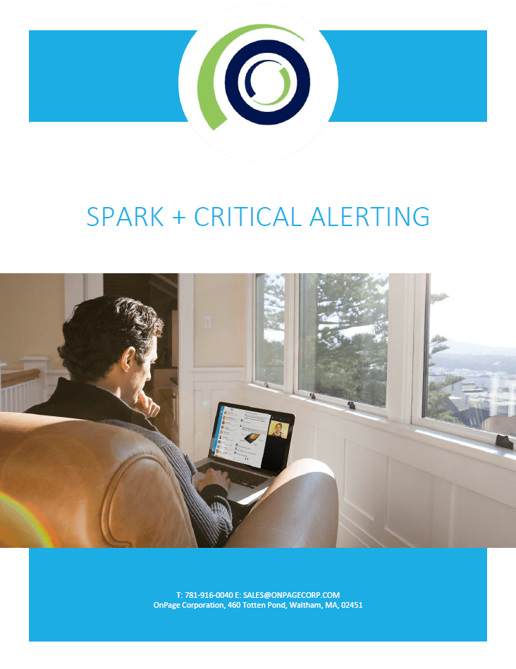 Spark Critical Alerting cover