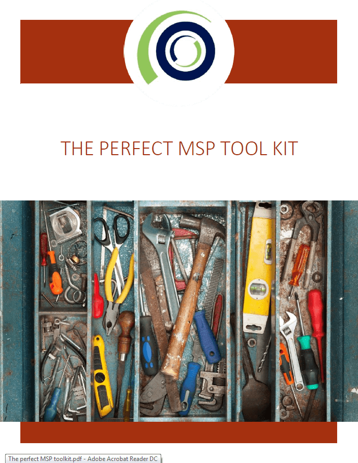 The perfect MSP toolkit cover