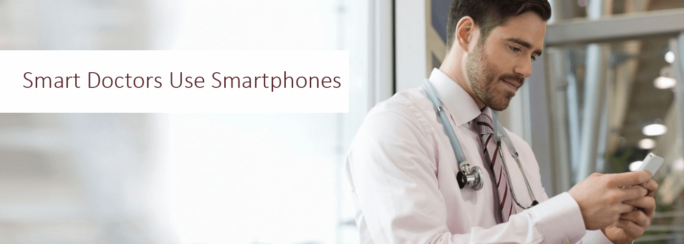 blog image template smart doctors use smartphones