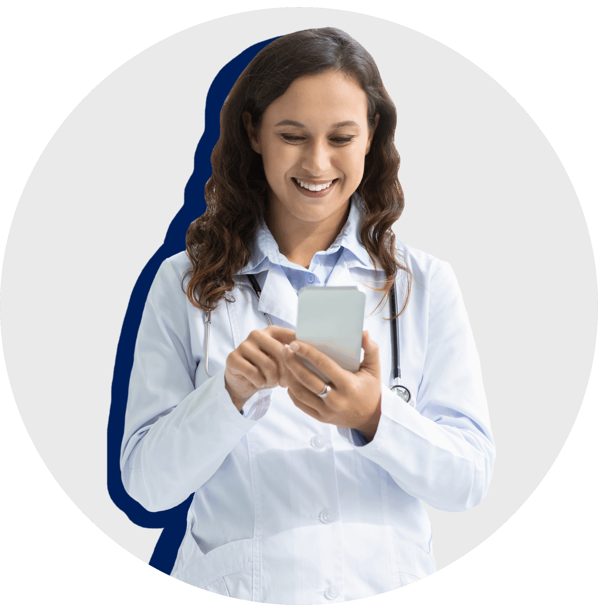 doctor using OnPage app to improve clinical workflows