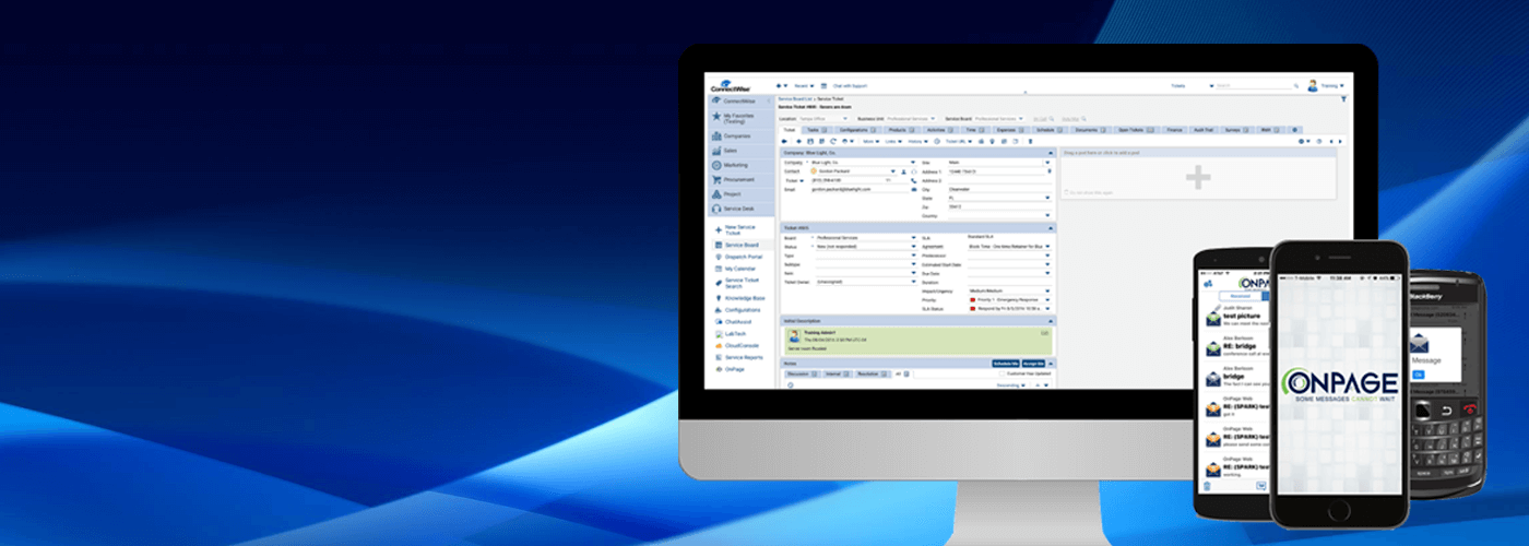 ConnectWise Manage Integration