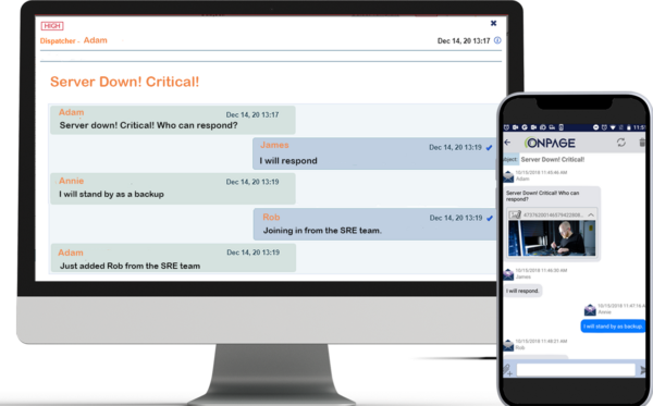 IT on-call management system