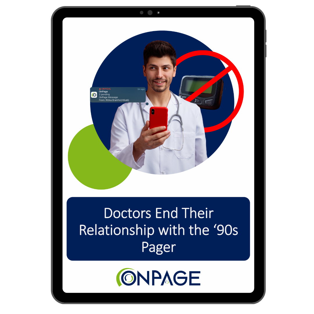 eBook: doctors end their relationship with the 90s pager
