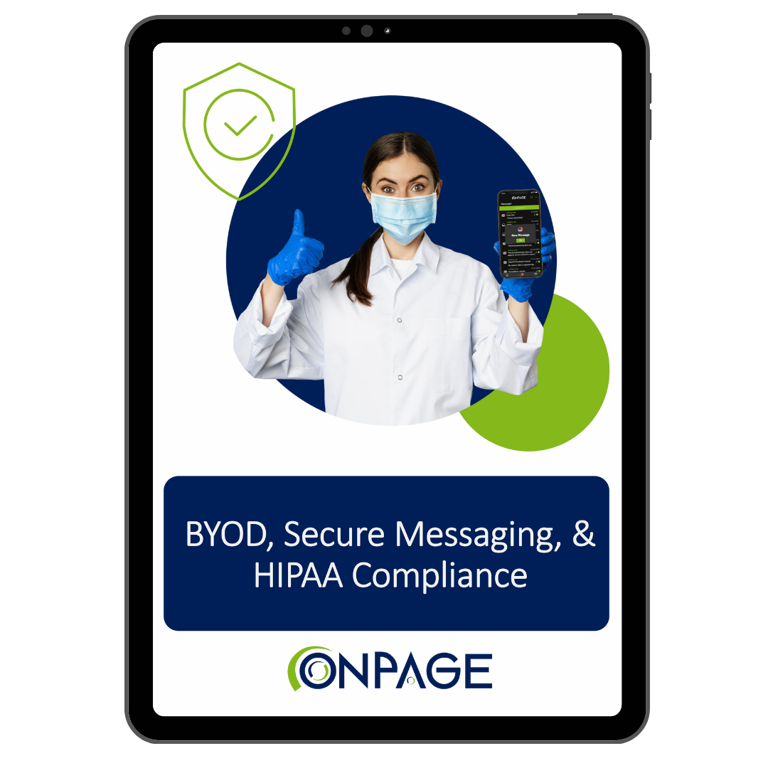 eBook: BYOD, secure messaging, and HIPAA compliance