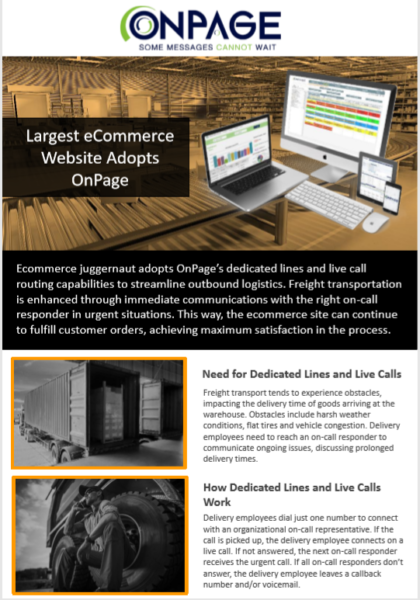 eCommerce brochure