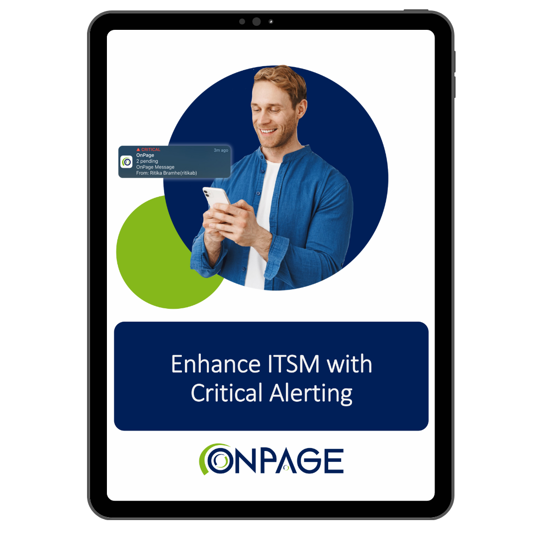 Enhance ITSM with Critical Alerting