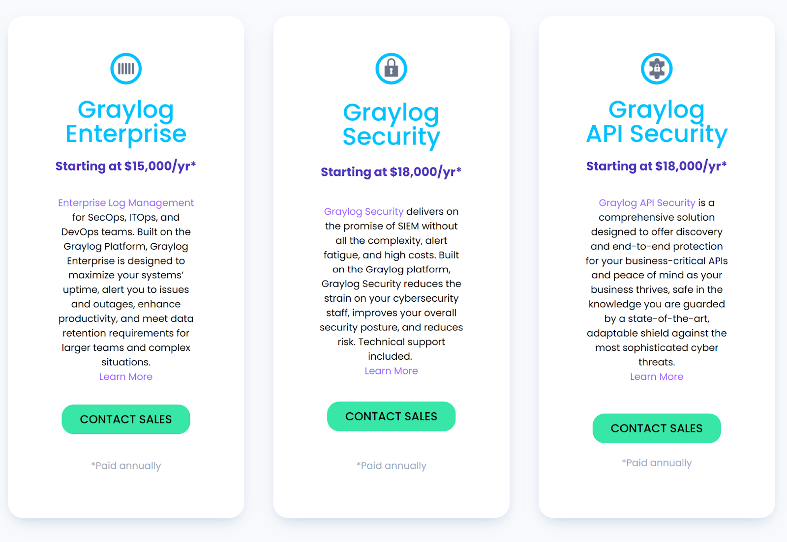 GrayLog Pricing