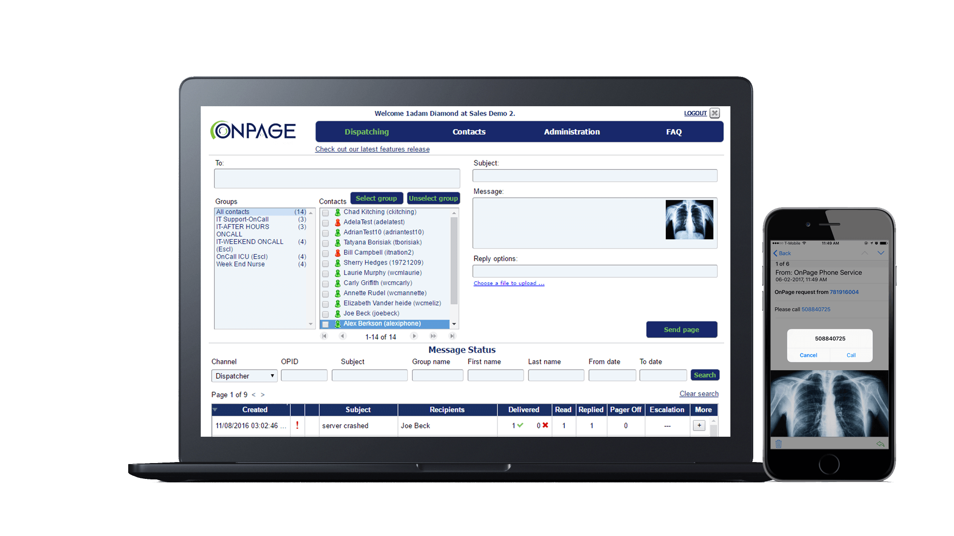 OnPage Incident Management System