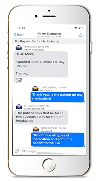 Healthcare Messaging App