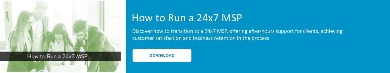 How to Run a 24x7 MSP