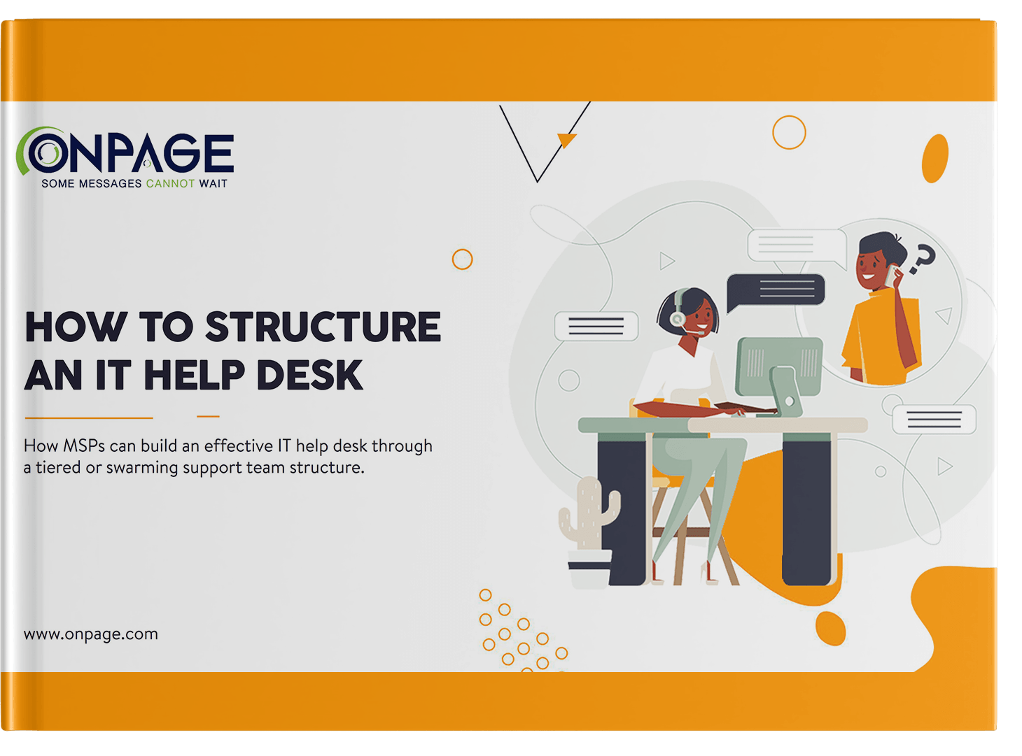 Structure an IT help desk