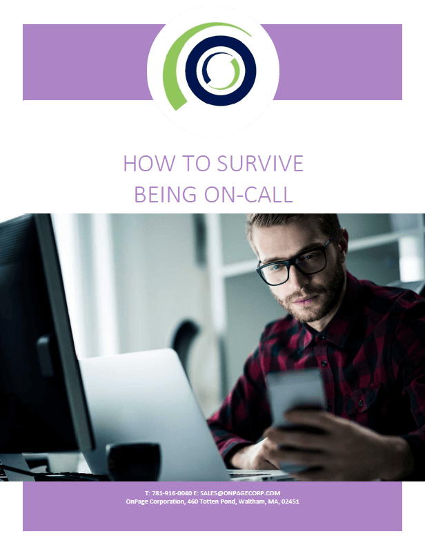 how to survive being on call for IT cover