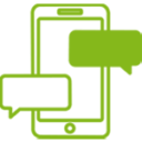 Clinical communication and collaboration secure messaging icon