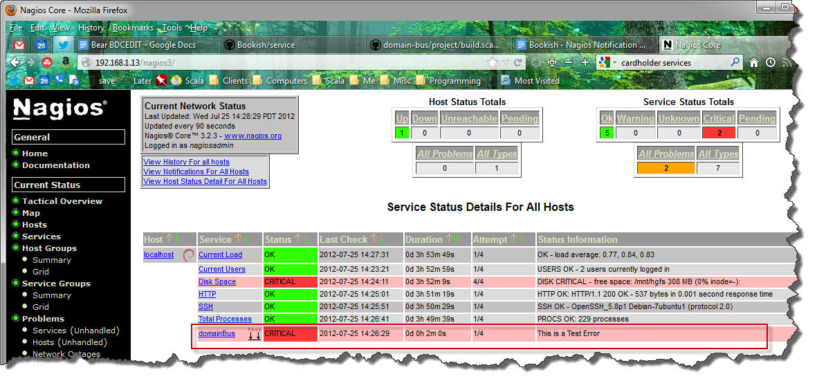 Nagios Integration