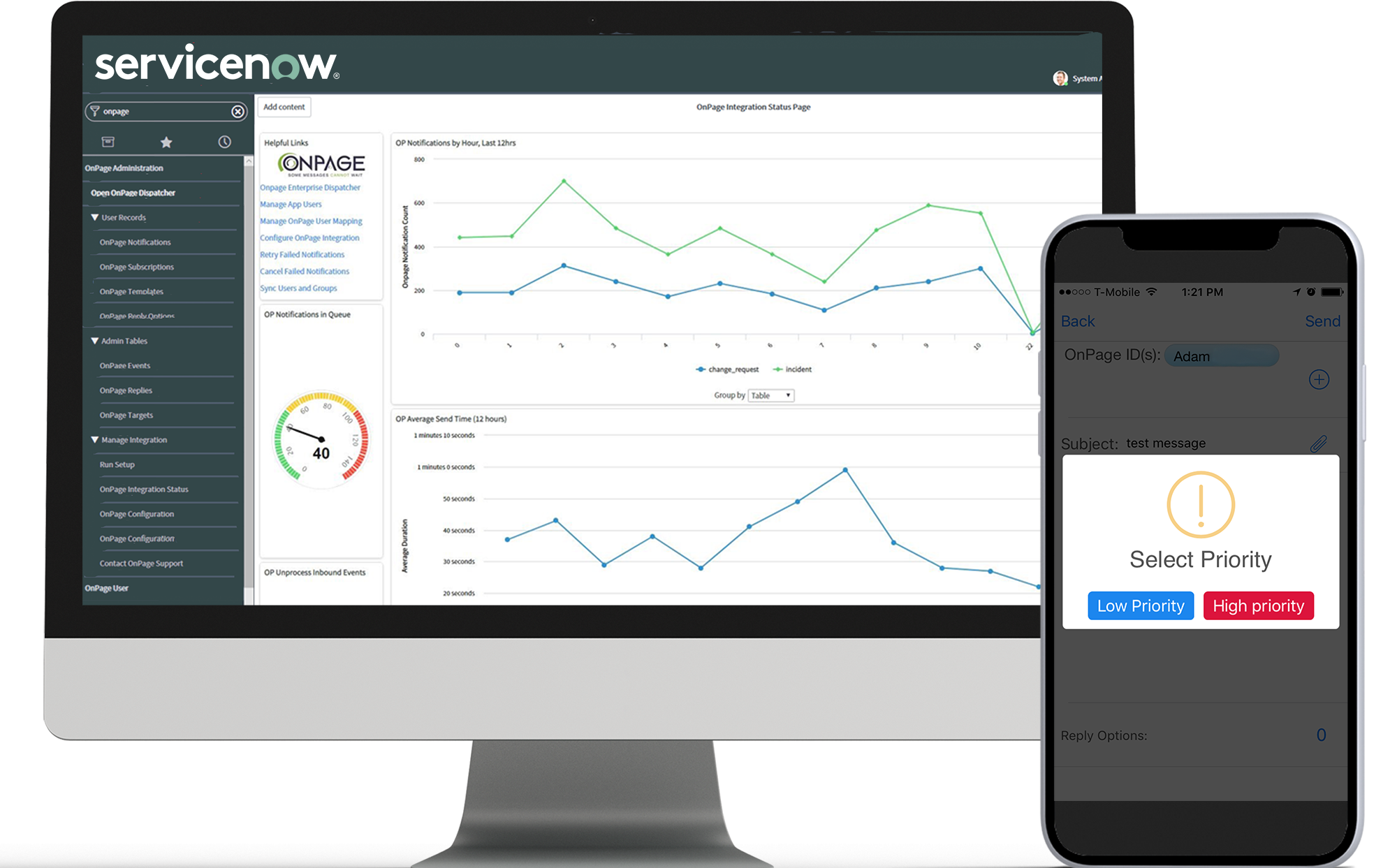 new servicenow alert integration