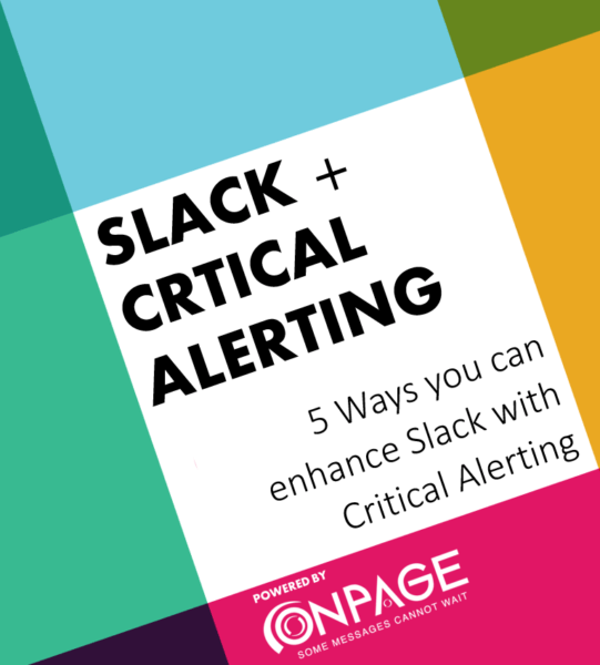 5 Ways to Enhance Slack through Critical Alerting whitepaper