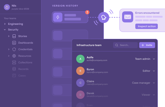 Tines Dashboard