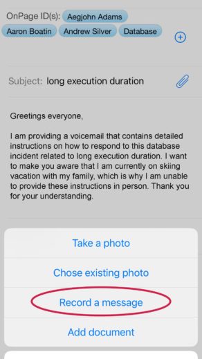 voicemail attachment